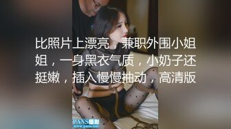 比照片上漂亮，兼职外围小姐姐，一身黑衣气质，小奶子还挺嫩，插入慢慢抽动，高清版