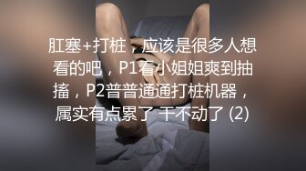 肛塞+打桩，应该是很多人想看的吧，P1看小姐姐爽到抽搐，P2普普通通打桩机器，属实有点累了 干不动了 (2)