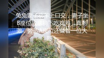 兔兔妻子动车上口交，妻子坐B座位故意躺下吃鸡鸡，真刺激，旁边A座位还做着一位大哥！