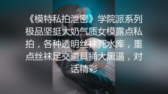 《模特私拍泄密》学院派系列极品坚挺大奶气质女模露点私拍，各种透明丝袜死水库，重点丝袜足交道具捅大黑逼，对话精彩