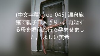 (中文字幕) [roe-045] 温泉旅館で親子二人きり…。再婚する母を婚前旅行で孕ませました。 よしい美希