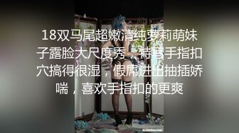 18双马尾超嫩清纯萝莉萌妹子露脸大尺度秀，特写手指扣穴搞得很湿，假屌进出抽插娇喘，喜欢手指扣的更爽