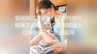 壹屌探花深夜场约了个性感长裙妹子啪啪，口交舔弄摸逼上位骑坐自己动抽插猛操