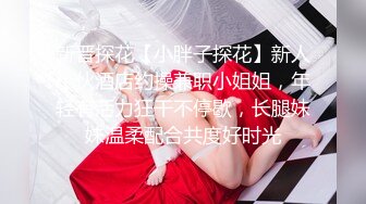 新晋探花【小胖子探花】新人小伙酒店约操兼职小姐姐，年轻有活力狂干不停歇，长腿妹妹温柔配合共度好时光