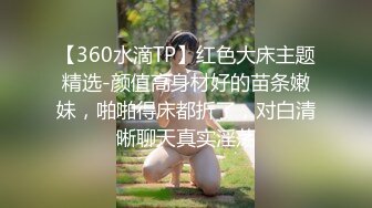 【360水滴TP】红色大床主题精选-颜值高身材好的苗条嫩妹，啪啪得床都折了，对白清晰聊天真实淫荡