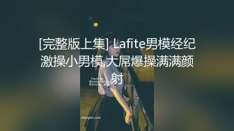 [完整版上集] Lafite男模经纪激操小男模,大屌爆操满满颜射