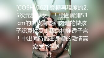 [COSH-062] 究極再現度的2.5次元美少女！！腰圍實測53cm的白皮膚纖細肉體的做孩子認真性愛！我的柱穿透子宮！中出同時翹曲身體的激情高潮受孕SEX！！