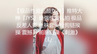 【极品性爱超颜女神】推特大神『JYS』最强性爱私拍 极品反差人妻 丝袜套头栓狗链挨操 震撼3P前裹后操《刺激》 (3)