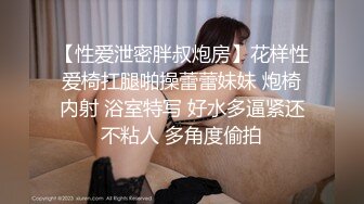 【性爱泄密胖叔炮房】花样性爱椅扛腿啪操蕾蕾妹妹 炮椅内射 浴室特写 好水多逼紧还不粘人 多角度偷拍