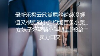 最新乐橙云欣赏屌丝逆袭没颜值又很肥的小胖约炮苗条小美女妹子好骚骑小胖腿上蹭B给卖力口交