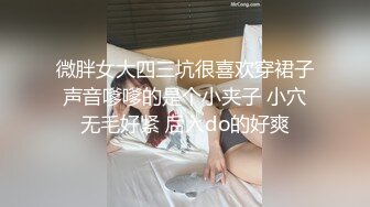 微胖女大四三坑很喜欢穿裙子声音嗲嗲的是个小夹子 小穴无毛好紧 后入do的好爽