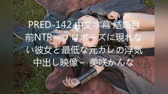 PRED-142 中文字幕 結婚目前NTR～プロポーズに現れない彼女と最低な元カレの浮気中出し映像～ 美咲かんな