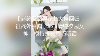 【赵总极品寻花】大神回归，征战外围圈，175清纯校园女神，模特身材乖巧听话