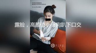 露脸，高颜值小母狗趴下口交